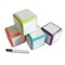 Pacon Mind Sparks Dry Erase Blocks, Assorted Colors, 3 x 3, 4 Per Set, PK2 AC9306 - alternate 2